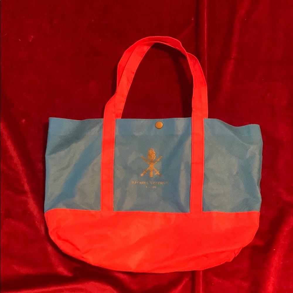 Opening Ceremony Red + Blue Reusable Shopping Mini Tote Bag